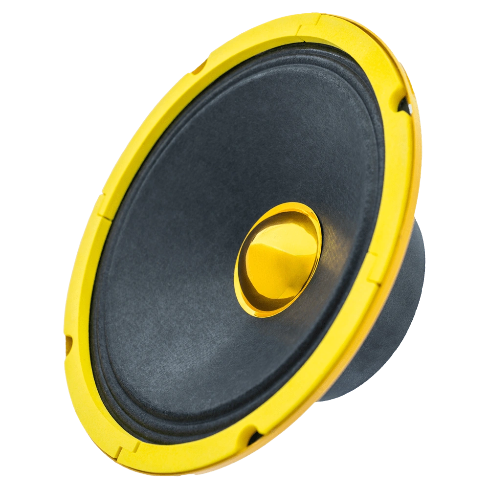 بلندگوی ماستر 6.5 اینچ فلزی میدرنج رنگ زرد مدل MR-620Y